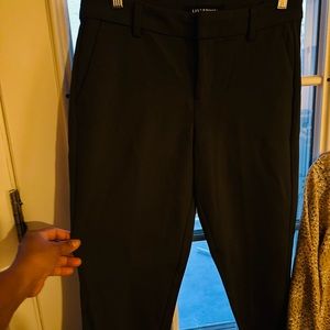 Nice pants dark olive color, size 6/28 petite